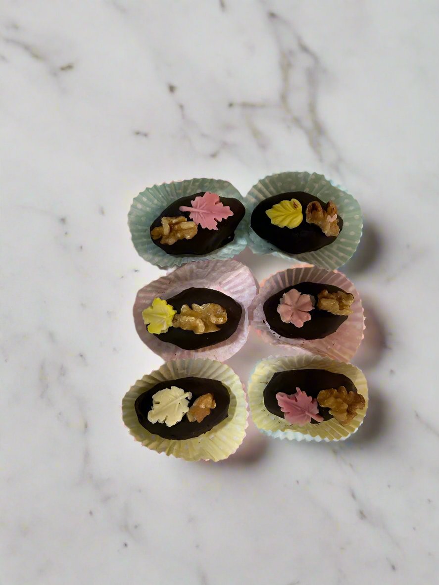 6 Pieces of Organic, Gluten-Free Dark Choclate Candies